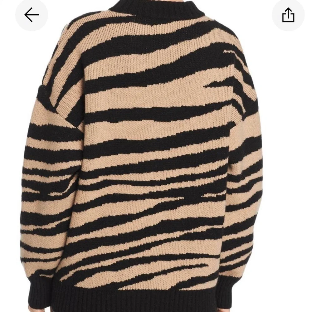 Anine Bing Cheyenne Cashmere Sweater Size L - Picture 2 of 8